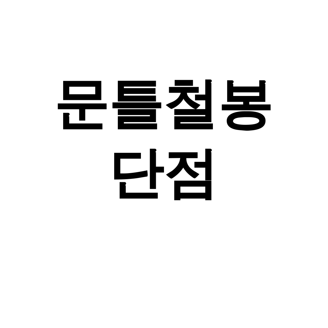 문틀철봉 단점